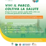 VIVI IL PARCO, COLTIVA LA SALUTE – attività motoria gratuita agli Orti del Cinghio VIVI IL PARCO, COLTIVA LA SALUTE – attività motoria gratuita agli Orti del Cinghio a Parma (PR) il 24 febbraio febbraio - 27 ottobre 2026