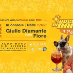 🐰 Voglia di dance… 🥚 a PASQUA 🐰 Potrebbe essere un'immagine raffigurante una o più persone e il seguente testo "FIOI! A Natale con chi vuoi, la Pasqua con DOM Aeлmm In console Dalle 17:30 05 Giulio Diamante VOICE Fiore CUOCLIA DDANCE a Pasqua! PIAZZA ALDO MORO S.STINO DI LIVENZA FRONTE MUNICIPIO IN CASO MALTEMPO L'EVENTO VERRA ANNULLATO CAFFEROMA CAFFE ROMA 部 MEDIA PARTHER CAMPARI"