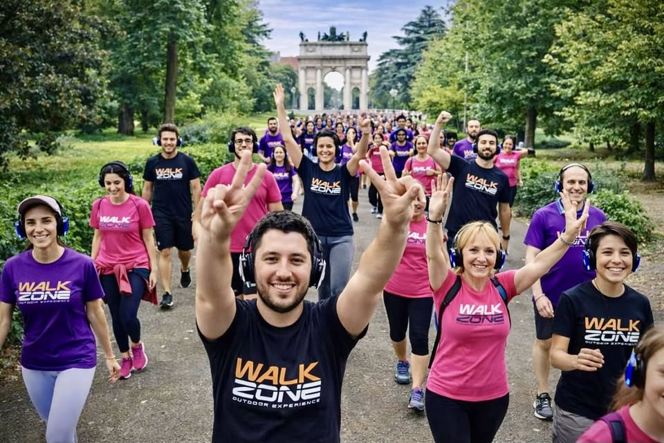 WALKZONE® Milano “Parco Sempione” Potrebbe essere un'immagine raffigurante il seguente testo "3HRH WALK 20N WALK 2ONE WALK .쌈뉴스 WALK ZONE WALK WALK CONE WALK OUTODOREXPERIENCE 2ONE อินฯ TODOR EXPERION ON WALK ZUIVE"