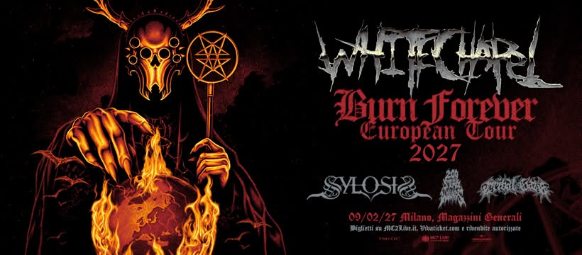 Evento Whitechapel – Burn Forever European Tour 2027 Sylosis & more Milano, Magazzini Generali Locandina Whitechapel – Burn Forever European Tour 2027 Sylosis & more Milano, Magazzini Generali - martedì 9 febbraio ore 19:00 - 21:00