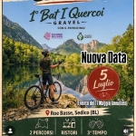 1° Gravel De I Bat I Quercoi Potrebbe essere un'immagine raffigurante il seguente testo "Gravel in Valbelluna 17 Maggio 2026 2 Percorsi 100 scrizioni continuate a seguirci.."
