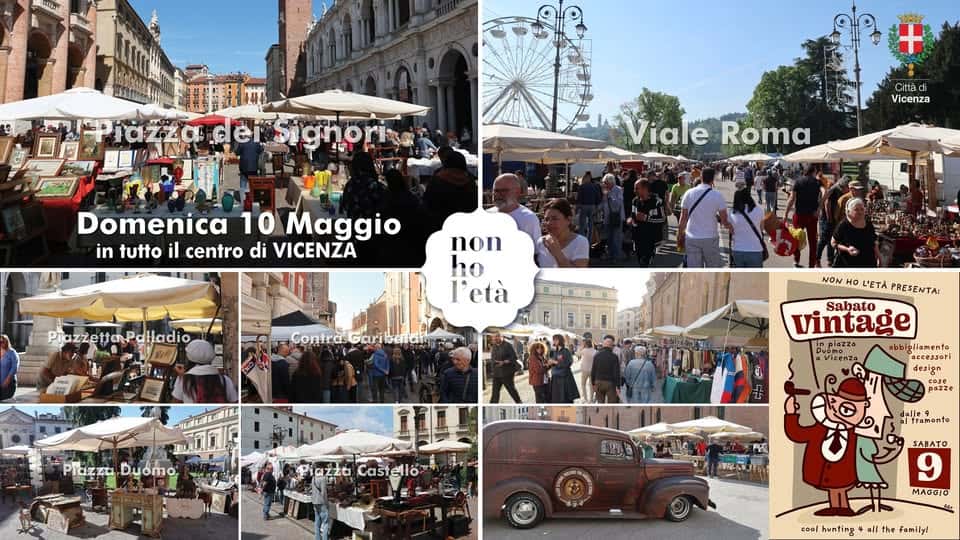 Potrebbe essere un'immagine raffigurante ‎Piazza di Spagna e ‎il seguente testo "‎موید # Vicenza Domenica 10 Maggio in tutto il centro di VICENZA Viale Roma non ho età azzettanP azzetta,Palladio alladio ContraCaribaidim Garil Contra NON Ho L'ETA PRESENTA: Prazza Duomo A Sabato vintage Inpiazza abbi eliamento Vicenza accessori design Castelló 692z+ |tramente SABATO MAGGIO coD) hunting ell اله the family!‎"‎‎