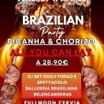 ALL YOU CAN EAT PICANHA E CHORIZO A 28,90€ Potrebbe essere un'immagine raffigurante il seguente testo "VENERDI 17 APRILE BRAZILIAN Party PICANHA & CHORIZO ALL YOU CAN EAT A 28,90€ DJ SET GIULY FURAO E SPETTACOLO BALLERINA BRASILIANA BELENCARRERAS FULLMOON CERVIA PRENOTAZIONI 3291464457 VIALE TRITONE 85/A CERVIA"