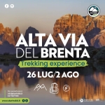 Alta Via Del Brenta Con Startrekk a Mestriago (TN) il 26 luglio luglio - 2 agosto 2026