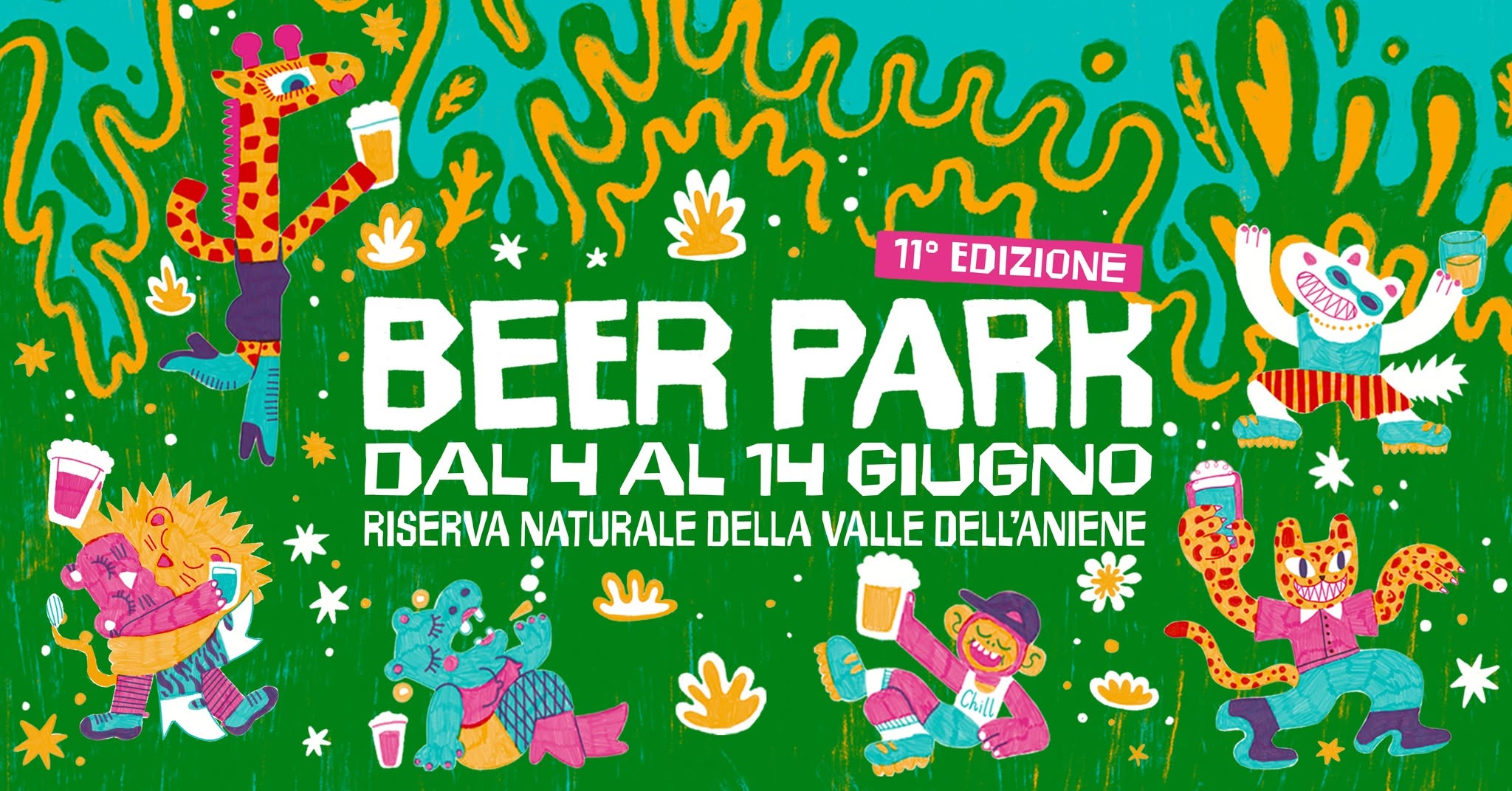 Evento Beer Park Festival 2026 11° EDIZIONE Locandina Beer Park Festival 2026 11° EDIZIONE - da giovedì 4 giugno - domenica 14 giugno 2026 ore 18:00 ore 23:59