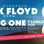 BIG ONE – The voice and the sound of Pink Floyd – Villa Guidini Festival, Zero Branco (TV) Potrebbe essere un'immagine raffigurante il seguente testo "THE EUROPEAN PINK FLOYD SHOW BIG ONE 2026 7LUGLIO THE VOICE AND ANDSOUND SOUND ZERO OF PINK FLOYD BRANCO (TV) PARCO DI VILLA CUIDINI DEFINITA DALLA CRITICA MUSICALE ۸L MIGLIORE TRIBUTE BAND EUROPEA"