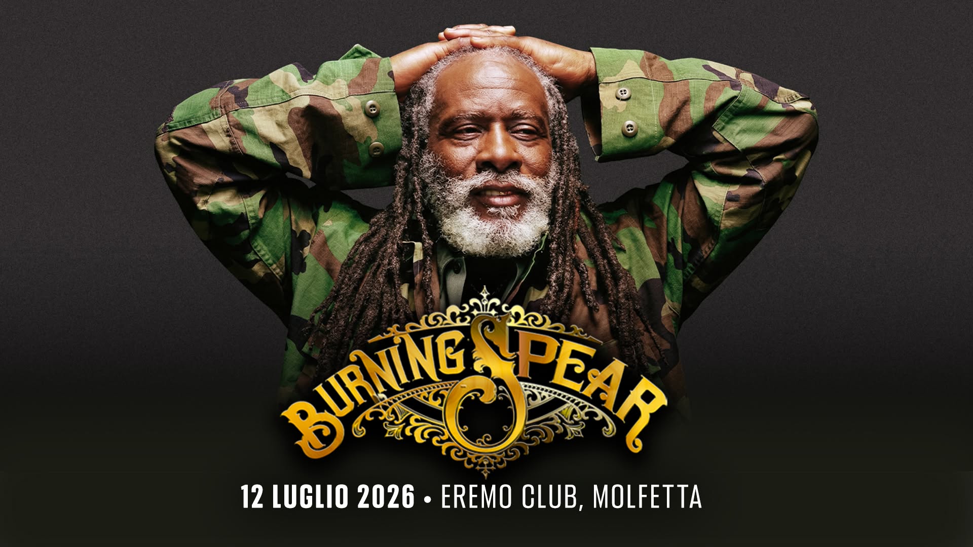 Evento Burning Spear & Burning Band Molfetta (Ba) Locandina Burning Spear & Burning Band Molfetta (Ba) - domenica 12 luglio ore 21:00 - 23:00