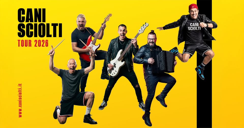 Evento Cani Sciolti – Codogno (Lo) Locandina Cani Sciolti – Codogno (Lo) - venerdì 22 maggio ore 22:00 - 00:00