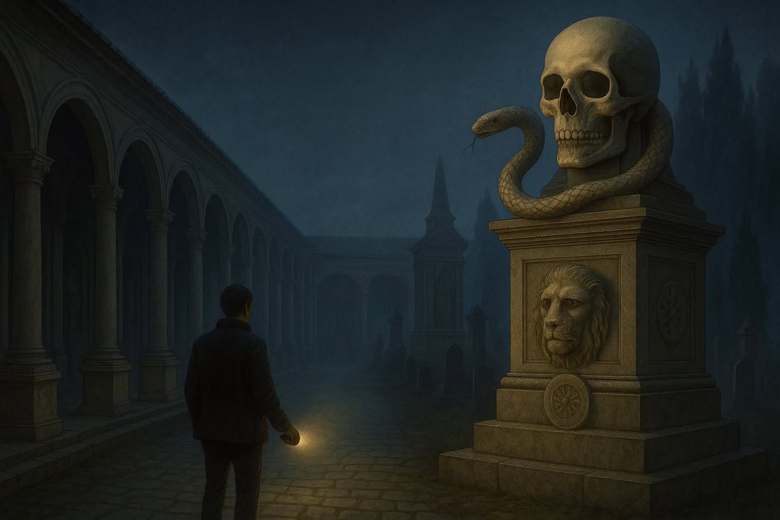 Evento CERTOSA DARK Visita Serale tra Misteri e Segreti nel Cimitero Monumentale di Bologna Locandina CERTOSA DARK Visita Serale tra Misteri e Segreti nel Cimitero Monumentale di Bologna - da martedì 26 maggio - venerdì 25 settembre 2026 ore 21:15 ore 23:15