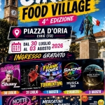 CIRIE (TO) Food Village 4^ edizione Festa patronale di San Serié CIRIÈ (TO) Food Village 4º edizione Festa patronale di San Serié a Ciriè (TO) il 30 luglio luglio - 3 agosto 2026