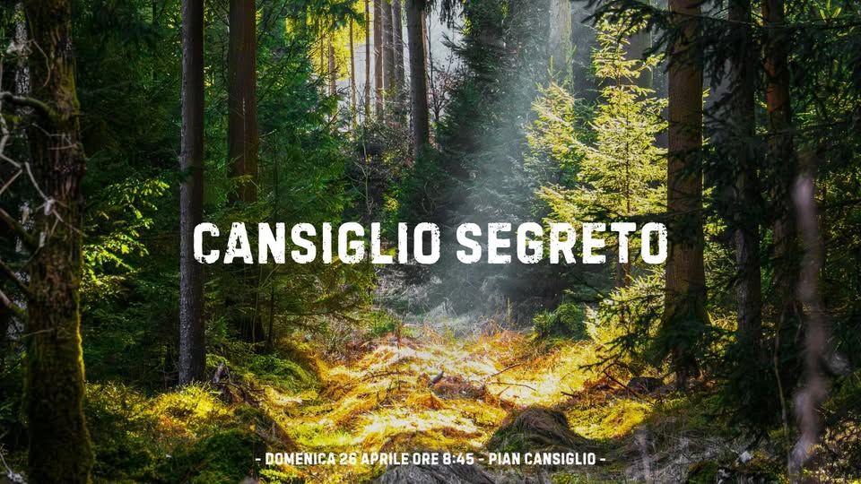 Col Dei S’Cios ed il CANSIGLIO SEGRETO 🌳🥾☀️ Potrebbe essere un'immagine raffigurante Saqsaywaman e il seguente testo "CANSIGLIO SEGRETO LIBRO VETTA DOMENICA DOMENICA2GAPRILEJORE 26 APRILE ORE 8:45 PIAN PIANCANSIGLIO DOMENCA26/PREDRER4S-PAMCAN CAN ISIGLIO"