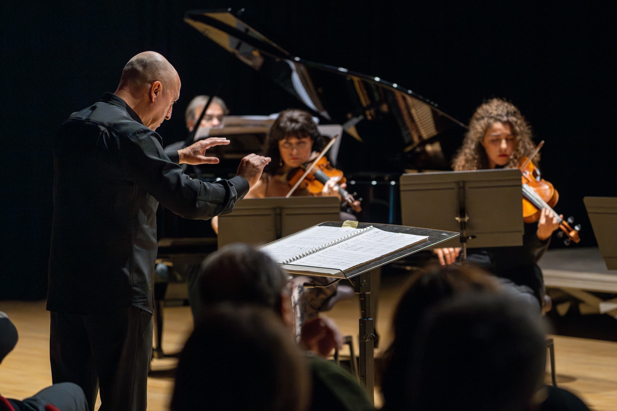Concerto Ensemble Prometeo – Traiettorie 2026 Potrebbe essere un'immagine raffigurante clarinetto e violino