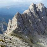 Corno Grande 2912 – Corno Piccolo 2655 dal Rifugio Franchetti Corno Grande 2912 – Corno Piccolo 2655 dal Rifugio Franchetti a Prati di Tivo (TE) il 5 settembre - 6 settembre 2026