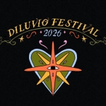 Diluvio Festival ❀ 2026 Potrebbe essere un contenuto grafico raffigurante il seguente testo "DILUVIO 2026+ LLUVIORESTIVAL مج FESTIVAL ب* 活 د Me"
