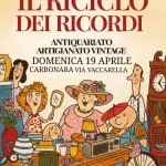 DOMENICA 19 APRILE CARBONARA MERCATINO VINTAGE VIA VACCARELLA PIAZZALE ANTISTANTE MERCATO COPERTO Potrebbe essere un'immagine raffigurante il seguente testo "CITTADI BARI Munkcpia4 лT भ PARCHEGGIO MERCATO Acura curadell'Associazione dell'a ssociazione SAN FILIPPO NERI Culturale. Antiquariato CARBONARA Onlus Bari IL RICICLO DEI RICORDI ANTIQUARIATO ARTIGIANATO VINTAGE DOMENICA 19 APRILE CARBONARA VIA VACCARELLA K OGNI PRIMA E TERZA DOMENICA DEL MESE DALLE 8:00 ALLE 15:00 (da febbraio a giugno 2026)"