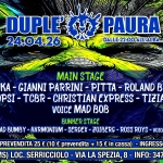 DUPLE’ PAURA – VENERDI 24 APRILE 2026 Duple’ Paura – Venerdi 24 Aprile 2026 a Aulla (MS) il 24 aprile 2026