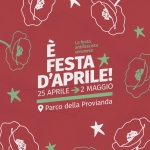 E Festa d’Aprile! ’26 Potrebbe essere un'immagine raffigurante il seguente testo "È Lafesta La festa antifascista veronese FESTA D'APRILE! MAGGIO 2 25 APRILE Parco della Provianda"