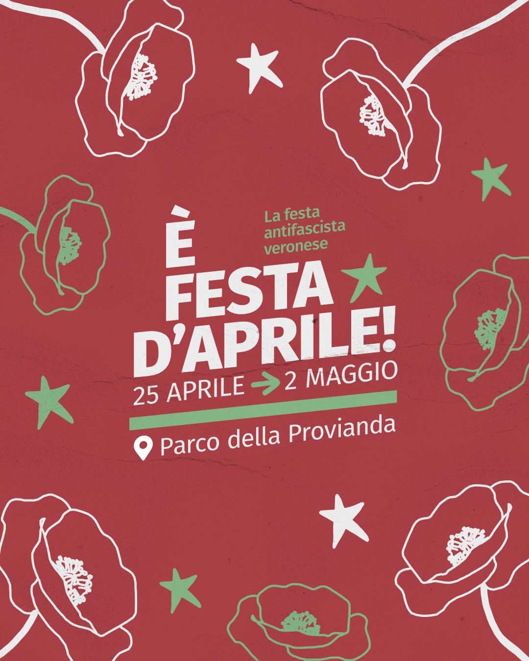 Evento È Festa d’Aprile! ’26 Locandina È Festa d’Aprile! ’26 - da sabato 25 aprile - venerdì 1 maggio 2026 ore 11:00 ore 00:00