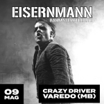 EisernMann – Rammstein Tribute @ Crazy Driver Rock ‘n Grill (Varedo) EisernMann – Rammstein Tribute – Crazy Driver Rock ‘n Grill (Varedo) a Varedo il 9 maggio 2026