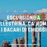 Escursione a PELLESTRINA, CAROMAN e la magia dei BACARI 🏝️🌅🦆 Potrebbe essere un'immagine raffigurante Camogli e testo