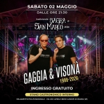 GAGGIA & VISONA’📍 Palazzetto di Canove di Roana (Vi) @ Sagra di San Marco GAGGIA & VISONA’ Palazzetto di Canove di Roana (Vi) – Sagra di San Marco a Canove (VI) il 2 maggio 2026