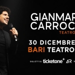 GIANMARCO CARROCCIA – EMOZIONI TOUR | BARI Teatro Team 30 Dicembre 2026 Gianmarco Carroccia – Emozioni Tour Bari Teatro Team 30 Dicembre 2026 a Bari (BA) il 30 dicembre 2026