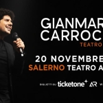 GIANMARCO CARROCCIA – EMOZIONI TOUR | SALERNO Teatro Augusteo 20 Novembre 2026 Gianmarco Carroccia - Emozioni Tour Salerno Teatro Augusteo 20 Novembre 2026