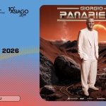 GIORGIO PANARIELLO Potrebbe essere un'illustrazione raffigurante il seguente testo "dueQunti 早 punti due eventi 中 Città Aslago PR- Live IRSIAGO LLive GIORGIO PANARIELLO 13 AGOSTO 2026 ASIAGOLIVE ESE E ...וחמחוםם ค.... BDD ORE DRE21.00 21 21.00 ASIAGO, PIAZZA CARLI iTranculPa apta たちだ性 መ BTb"