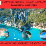 Happy Cala Mariolu Domenica 21 Giugno a € 80,00 Happy Cala Mariolu Domenica 21 Giugno a E 80,00 a Cagliari (CA) il 21 giugno 2026