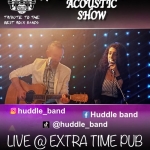 Huddle acoustic show live @ Extra Time pub Huddle acoustic show live – Extra Time pub a Corbetta (MI) il 9 maggio 2026