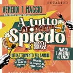 🌿 Il 1 Maggio al Parco San Valentino a Pordenone A TUTTO SPIEDO… e BIRRA! 🍗 🍺 Potrebbe essere un'immagine raffigurante il seguente testo "國 BOTANICO BISTROT BISTROTALPARCO AL PARCO VENERDI 1 MAGGIO dalle 12.00 al calar del sole A tutto Spiedo M ...E BIRRA! PRANZO INTRATTENIMENTO PER BAMBINI E APERITIVO AL PARCO Show di bolle di Giochi in legno di sapone una volta PARCO SAN VALENTINO -PORDENONE"