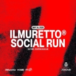 ilMuretto Social Run Potrebbe essere un contenuto grafico raffigurante il seguente testo "MAY24,2026 MAY 24, 2026 ILMURETTO® ® SOCIAL RUN DAYTIME- STARTING STARTINGO8:00AM DAYTIME-STARTINGO8:00AM 08:00 M ilMuretto HOME FITUP) 岡 JESOLO"