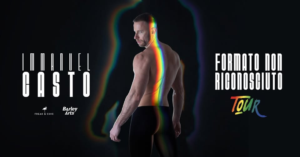 Evento Immanuel Casto Padova 06.06.26 Formato Non Riconosciuto Live Tour Pride Village Locandina Immanuel Casto Padova 06.06.26 Formato Non Riconosciuto Live Tour Pride Village - sabato 6 giugno ore 21:00 - 23:00