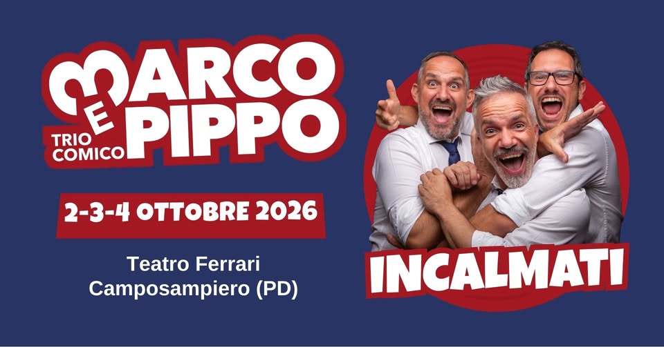 Evento Incalmati Locandina Incalmati - da venerdì 2 ottobre - domenica 4 ottobre 2026 ore 21:00 ore 17:00