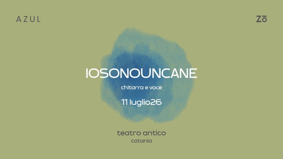 Evento IOSONOUNCANE chitarra e voce Teatro Antico, Catania Locandina IOSONOUNCANE chitarra e voce Teatro Antico, Catania - sabato 11 luglio ore 21:00 - 23:00