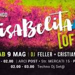 ISABELITA OFF Tdj Feller + Cristianel ISABELITA OFF Tdj Feller Cristianel a Parma (PR) il 9 maggio 2026