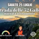La Strada delle 52 Gallerie narrata al tramonto 🏔 La Strada delle 52 Gallerie narrata al tramonto a Valli del Pasubio (VI) il 25 luglio 2026