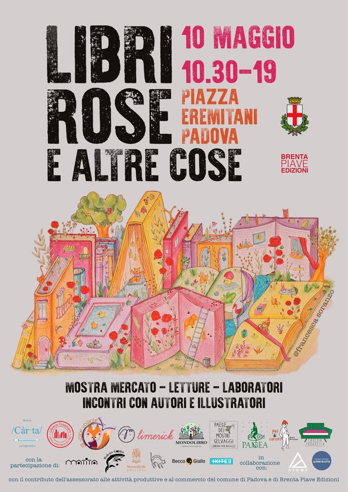 Evento Libri, rose e altre cose 2026 Locandina Libri, rose e altre cose 2026 - domenica 10 maggio ore 10:30 - 19:00