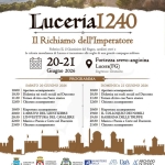 LUCERIA 1240 – IL RICHIAMO DELL’IMPERATORE Luceria 1240 – Il Richiamo Dell’imperatore a Lucera (FG) il 20 giugno - 21 giugno 2026