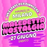 Maledetta Nostalgia ツ Milano • Magnolia Potrebbe essere un contenuto di pop art raffigurante testo