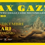 Max Gazzè “L’ordinamento delle cose secondrie”@Teatro Massimo Cagliari Max Gazzè "L'ordinamento delle cose secondrie"@Teatro Massimo Cagliari