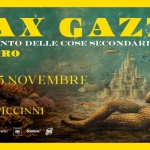 MAX GAZZE ‘L’ornamento delle cose secondarie’ in Teatro | BARI MAX GAZZÈ ‘L’ornamento delle cose secondarie’ in Teatro BARI a Bari (BA) il 23 novembre - 24 novembre 2026