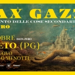 MAX GAZZE @SPOLETO (PG), Teatro Nuovo Menotti | 10.10.2026 Max Gazzè @Spoleto (Pg), Teatro Nuovo Menotti 10.10.2026 a Spoleto (PG) il 10 ottobre 2026