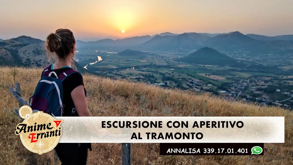 Evento MEDIO – FACILE Escursione al tramonto con aperitivo al Pianoro Pantarei Locandina MEDIO – FACILE Escursione al tramonto con aperitivo al Pianoro Pantarei - sabato 23 maggio ore 16:00 - 18:00