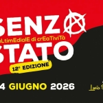 Meeting multimediale d’arte e creatività “I Senza Stato” Potrebbe essere un'immagine raffigurante il seguente testo "SENZO mEetinG muLtimEdialE EdialE di crEaTiviTà crEa TiviTà STATO 12° EDIZIONE شص সম α6οα သ Anarcfico Perlaqera 12·13.14 GIUGNO 2026 ilmeeting sarà dedicato ilmeetingsarddedicatoa a Lucia ucia Sárchez Saornil"