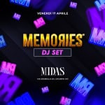 MEMORIES® DJ SET • MIDAS CLUB Potrebbe essere un contenuto grafico raffigurante il seguente testo "مسا . Mo wido VENERDÌ 17 VENERDÌ17APRILE APRILE AлR MR R RΕ ® MR MR WLE DJ SET MR فاغانات Mg MIDAS (۱۱) MR MR VIACRUMELO2/C,CHIAMPO(M) VIA CRUMELLO 2/, CHIAMPO Mg να Ae"