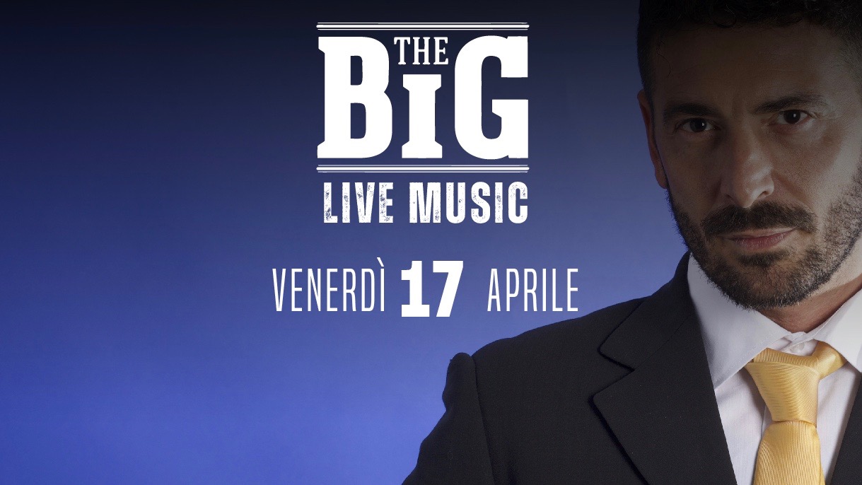 MENGONI MENGONI @THEBIG Potrebbe essere un'immagine raffigurante tromba e il seguente testo "BIG THE LIVE MUSIC VENERDÌ 17 APRILE"