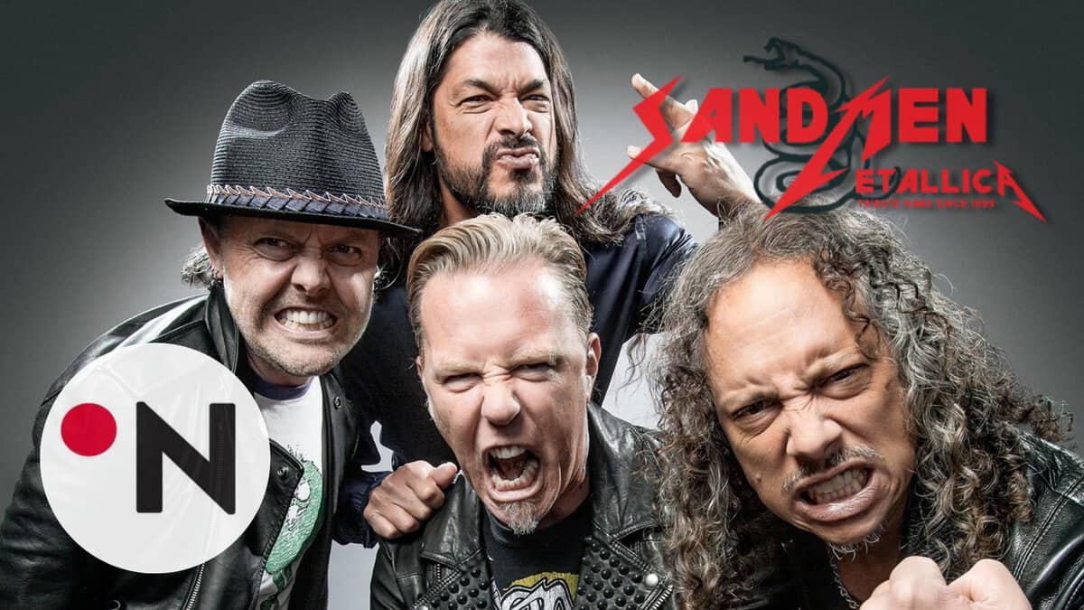METALLICA tribute band LIVE at Music Station, Trebbo (BOLOGNA) Potrebbe essere un'immagine raffigurante chitarra e testo