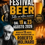 MONCALIERI (TO) FestivalBeer ex Foro Boario MONCALIERI (TO) FestivalBeer ex Foro Boario a Moncalieri (TO) il 19 agosto - 23 agosto 2026