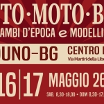 Mostra Scambio Chiuduno Potrebbe essere un'immagine raffigurante il seguente testo "AUTO ANNI CSIO ELUEI AUTO ·T- MOTO BICI RICAMBI D'EPOCA e MODELLISMO CHIUDUNO-BG Esponilatuaauto la tua Esponi Gratuitamente auto 16|17 SAB. 8,30-18,00 •DOM 8,30-17,00 MAGGIO 26 CENTRO FIERISTICO Via Martiri della Libertà 2/A Chiuduno-BG P MODELLISMO GIOCATTOLI"
